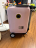 Airwheel愛爾威電動行李箱可騎行拉桿箱可坐可代步鋁框箱包20英寸登機(jī)箱 曬單實(shí)拍圖