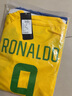經(jīng)典懷舊復古款世界杯意大利隊德國法國巴西阿根廷意大利足球球衣套裝男訓練服定制 2002巴西主場(chǎng)-9號羅納爾多 成人L碼（175-180cm） 曬單實(shí)拍圖