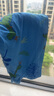 MQDMINI童裝男童睡衣兒童短袖家居服套裝可外穿寶寶衣服 插肩小恐龍 曬單實(shí)拍圖