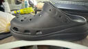 卡駱馳（crocs）經(jīng)典泡芙Clog男女一腳蹬懶人沙灘鞋CR207521-001 42.5（42.5-43） 曬單實(shí)拍圖