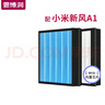 思博潤（SBREL）適配小米新風(fēng)機(jī)濾芯 米家A1家用壁掛式復(fù)合過濾網(wǎng) 150A1-FL(帶芯片，適配小米新風(fēng)機(jī)A1濾芯) 曬單實(shí)拍圖