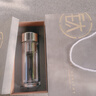 西多米玻璃杯男士純鈦磁彈泡茶杯茶水分離雙層高硼硅玻璃高檔禮盒330ML 曬單實(shí)拍圖