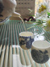 澤名家鎏金青花手執(zhí)泡茶壺茶杯功夫茶具套裝一壺二杯二人飲杯新款 青花富貴團圓丨手執(zhí)壺+龍蛋杯*2 曬單實拍圖