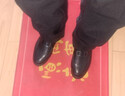 YRC意爾康男鞋春季商務(wù)正裝皮鞋真皮透氣男士休閑皮鞋軟底英倫結(jié)婚鞋 912棕色 42 曬單實(shí)拍圖