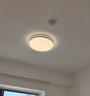 歐普（OPPLE）全光譜護(hù)眼吸頂燈臥室燈調(diào)光LED照明燈具輕奢現(xiàn)代大氣晶燦 包安裝 曬單實(shí)拍圖