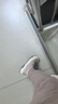 達(dá)芙妮帆布鞋女2025春夏季新款小白鞋一腳蹬鞋透氣板鞋子休閑百搭運(yùn)動鞋 曬單實拍圖