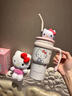 歐克特派hellokitty保溫杯子大容量吸管巨無(wú)霸水杯女生高顏值可愛(ài)冰霸禮物 凱蒂貓700ml【316控溫-保溫/保冷】 曬單實(shí)拍圖