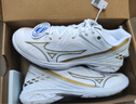 MIZUNO美津濃新品羽毛球鞋WAVE CLAW 3鷹爪三代輕量緩震專業(yè)訓練運動鞋 鴛鴦色 鷹爪3代【W(wǎng)AVE CLAW 3】 41 (265mm) 曬單實拍圖