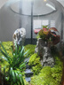 桌面創(chuàng  )意微景觀(guān)綠植diy擺件禮物客廳辦公室夜燈苔蘚盆栽植物盆景 青山+木質(zhì)燈座 曬單實(shí)拍圖