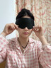 LUCYLEE【日本】5D深睡眼罩睡眠專(zhuān)用緩解眼疲勞真絲遮光護眼午休睡覺(jué)助眠 一個(gè)裝【暗夜黑】送睡眠耳塞.太空眼罩 曬單實(shí)拍圖