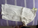 蕉下（beneunder）安心品質(zhì)t恤女短袖涼感寬松吸汗防曬戶外CC959霜奶白L 曬單實(shí)拍圖
