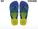 havaianas哈唯納BrasilFresh漸變色人字拖夏外穿夾腳平底拖鞋海邊 7893-海洋藍(lán) 41-42 巴西碼 曬單實(shí)拍圖