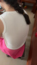 浪莎吊帶背心女寬肩帶方領(lǐng)自帶胸墊遮副乳內(nèi)搭外穿打底衫 曬單實(shí)拍圖