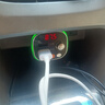 車之衛(wèi) 車載藍牙接收器mp3充電器藍牙播放器車載影音fm廣播發(fā)射傳輸 七彩氛圍燈/高清音質(zhì)-黑色 曬單實拍圖