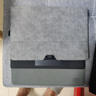 MOYIEAKAN 微軟surface pro4/5/6/7+/8/9/10/11保護套二合一平板筆記本電腦包外殼保護殼全包折疊GO支架皮套 南非羊巴 - 灰 Surface Pro 4/5/6/7/ 曬單實(shí)拍圖