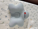 Hoag（霍格）嬰兒定型枕糾正頭型0-6-12月矯正新生兒寶寶枕頭護(hù)頸神器 白+藍(lán)色 【母嬰A類一等品】 曬單實(shí)拍圖