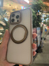 艾勒絲汀【360°旋轉(zhuǎn)丨磁吸支架殼】iPhone16ProMax手機殼蘋果15pro/14/13保護套plus全包防摔超薄全包男女 沙漠金【360°旋轉(zhuǎn)丨磁吸支點殼】 iphone16ProMax 曬單實拍圖