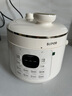 蘇泊爾（SUPOR）電壓力鍋 家用迷你壓力鍋電高壓鍋2.3L 陶晶球釜內(nèi)膽電高壓鍋 智能預約1-3人高壓電飯煲煮飯煲湯鍋 白瓷陶晶球釜 2.3L 曬單實拍圖