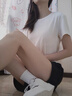 鴻星爾克運動(dòng)T恤女夏季新品冰感防曬UPF100+短袖抗菌圓領(lǐng)針織衫女士上衣 曬單實(shí)拍圖