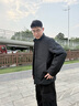 波司登25新款90鵝絨輕薄羽絨服男士短款立領(lǐng)商務(wù)通勤保暖外套B250134151 黑色|8056 XL 185/104A 體重約155-170斤 曬單實(shí)拍圖