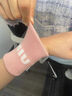耐力克斯兒童運動(dòng)護腕擦汗巾羽毛球排球網(wǎng)球專(zhuān)用吸汗手腕透氣籃球加壓洗臉 【兒童運動(dòng)護腕】粉色-吸汗透氣 舒適柔軟 均碼【一對裝】 曬單實(shí)拍圖