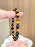 中國黃金（CHINA GOLD）時(shí)來(lái)運轉金黃虎眼石手串男女串珠手鏈紀念日生日禮物送男朋友老公 金瞳虎眼石手串6MM 紀念品 曬單實(shí)拍圖