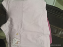 浪莎兒童內(nèi)褲女童95%棉短褲中大童四角褲不夾pp透氣平角褲舒適4條裝 曬單實拍圖