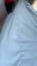 貞喜氣無袖背心連衣裙子女春夏季孕婦裝2025新款法式海邊度假吊帶長裙 藍色 L （55-60kg） 曬單實拍圖