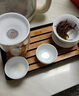 西多米茶具整套裝功夫茶具羊脂玉伴手禮盒謝師禮物陶瓷泡茶白瓷畢業(yè)季 曬單實拍圖