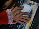 七可情比金堅莫桑鉆石情侶戒指一對訂婚結(jié)婚對戒七夕情人節(jié)禮物送女友 曬單實拍圖