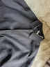美洋（MEIYANG）魔法口袋外套 定制平紋雙層組織酷颯簡(jiǎn)約中長(cháng)款風(fēng)衣秋季新款大衣 黑色(夾棉小版) F(均碼) 曬單實(shí)拍圖