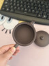 雅沁韻宜興紫砂壺茶壺名家范敬榮純?nèi)止ば∪萘颗莶鑹卦V老紫泥漢瓦壺 原礦百目老紫泥 范敬榮作品 150ml 曬單實(shí)拍圖
