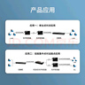 HAILE海樂 光纖收發(fā)器電信工程級百兆單模單纖一光一電 20公里 網(wǎng)絡(luò)監(jiān)控SC口光電轉(zhuǎn)換器 1對 HC-810-A/B 曬單實拍圖