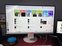 AOC 27英寸 IPS廣色域 120Hz HDR 低藍光不閃 節(jié)能認證 微邊典雅白 超薄辦公電競電腦顯示器27B30H/BW 曬單實拍圖