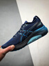 亞瑟士（asics）Gel-Kayano 31 舒適穩定減震 低幫跑步鞋 男款 深藍色 深藍色 41.5 (260mm) 適合腳長(cháng) 曬單實(shí)拍圖