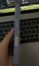 Ekakashop【法蘭絨皮革】適用蘋果16手機(jī)殼iphone16保護(hù)套magsafe磁吸全包拉皮殼防摔商務(wù)男女款皮套-淺藍(lán) 曬單實拍圖