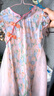 凡獵女童連衣裙夏裝2025新款兒童公主裙旗袍漢服寶寶周歲禮服夏季 曬單實(shí)拍圖