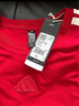 adidas休閑寬松三條紋上衣運(yùn)動(dòng)圓領(lǐng)短袖T恤女夏季阿迪達(dá)斯輕運(yùn)動(dòng) 能量紅     M M 曬單實(shí)拍圖