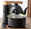 明竹燒水壺電磁爐架子實(shí)木茶臺茶桌面上嵌入一體式全自動電熱水壺框架 【37*20】燒水爐框架【單框架】 曬單實(shí)拍圖