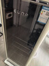 優(yōu)諾（EUNA）225L大容量復(fù)古冰吧飲料透明玻璃門家用客廳辦公室宿舍冰箱酒柜冷藏冷凍保鮮恒溫電競一級能效冰箱 【復(fù)古品質(zhì)】奶油白色 曬單實(shí)拍圖