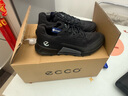 愛步（ECCO）BIOM 2.1越野 防水透氣戶外徒步輕盈運動鞋男 健步822834 黑色39 曬單實拍圖