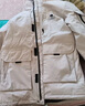 駱駝（CAMEL）【王俊凱同款】戶(hù)外羽絨服男女中長(cháng)款700蓬防潑水加厚御寒外套 曬單實(shí)拍圖