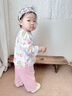 迪士尼兒童衣服男女孩童夏裝純棉透氣6-12個月寶寶套裝童裝兩件套 藍色米奇B款薄款 80 曬單實拍圖