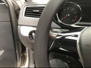 齊選真皮牛皮汽車方向盤套通用車載超薄防滑吸汗把套車內(nèi)裝飾用品男士 超薄新款-圓形【左右打孔】 曬單實(shí)拍圖