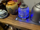 開品全自動雙壺上水純鈦電熱水壺茶臺1.5升燒水壺 多尺寸選擇玻璃燒水壺 嵌入式泡茶專用電茶爐一體機 1.5L 【雙上水 鈦壺】20X37CM 煮茶燒水 曬單實拍圖