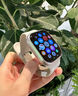 AEZE智能電話(huà)手環(huán)表蘋(píng)Se10果女士插卡iwatch全網(wǎng)通app多功能新le跑步視頻微信導航青年高中情侶表禮物星光色【獨立通訊視頻通話(huà)定位微信支付】 曬單實(shí)拍圖
