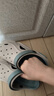 巴布豆童鞋男童夏季軟底洞洞鞋兒童拖鞋117542169淺麻灰/水月藍(lán)38-39 曬單實(shí)拍圖
