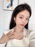 Lnieer925銀針愛心耳環(huán)女方圓臉百搭耳釘簡(jiǎn)約氣質(zhì)小眾設(shè)計(jì)精致感耳飾品 愛心耳環(huán) 曬單實(shí)拍圖