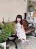 女童連衣裙兒童夏裝2025新款碎花純棉裙子寶寶吊帶裙小女孩公主裙 碎花背心裙 140 曬單實(shí)拍圖