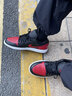 耐克（NIKE）男鞋 2025夏季新款Air Jordan 1 Low AJ1低幫黑紅復古休閑籃球鞋 553558-067 41 曬單實(shí)拍圖